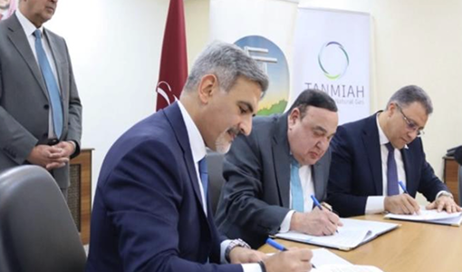 اتفاقية تغذية محطة الغاز الطبيعي المضغوط الرئيسية الخاصة بتموين الناقلات المتخصصة في نقل الغاز الطبيعي المضغوط